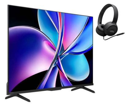 Telewizor 50" Hisense 50E7Q PRO 50" QLED 144 Hz 4K +SŁUCHAWKI NAUSZNE BT JBL TUNE